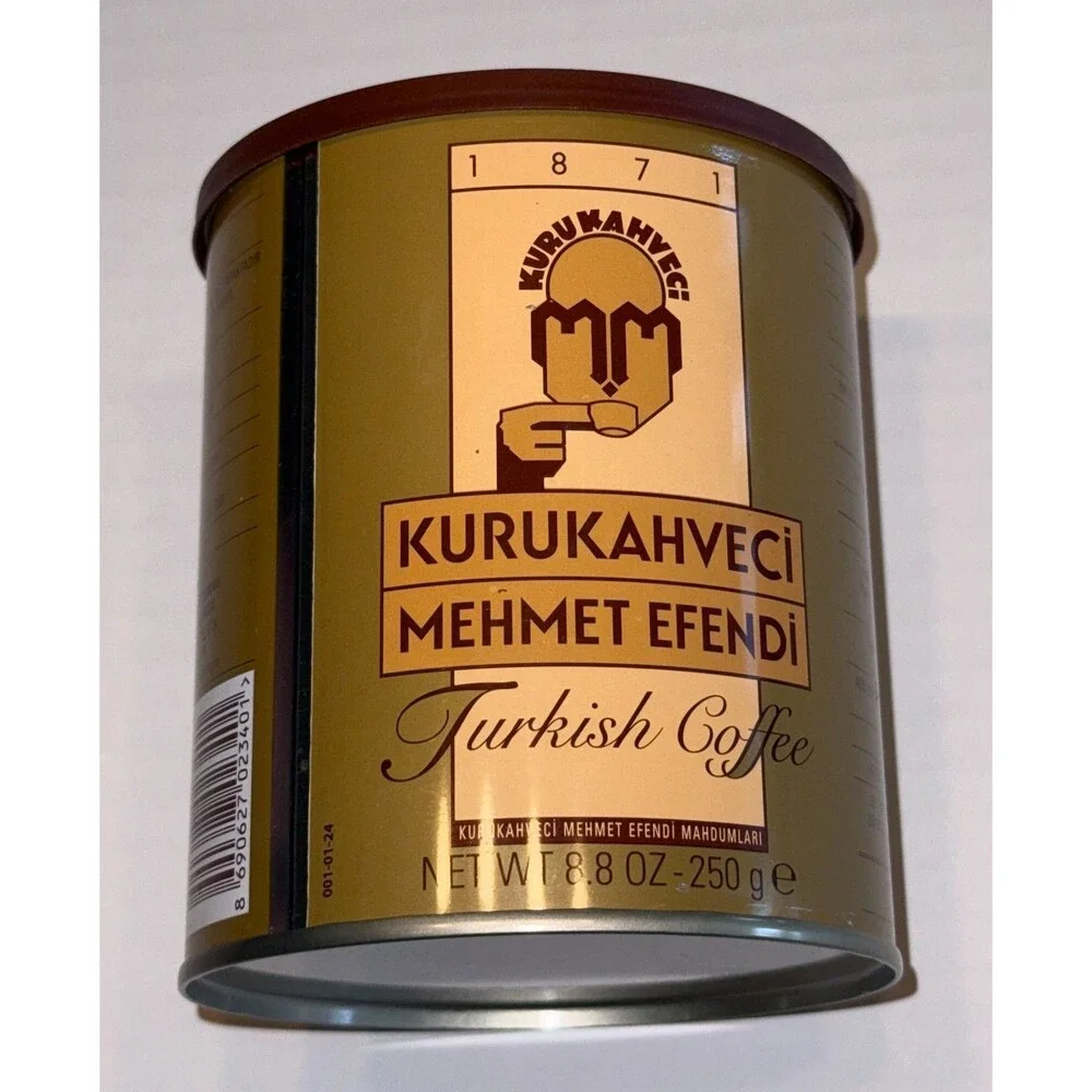 Kurukahveci Mehmet Efendi Turkish Coffee 250g Tin Est. 1871